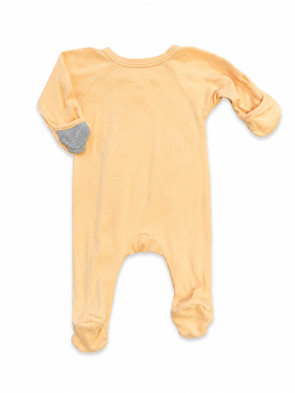 Goumi x Babylist Kids 0-3M Footed Sleeper EUC Organic Zip Pajamas - Picture 4 of 4